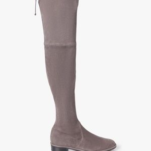 Lowland over the knee suede boots